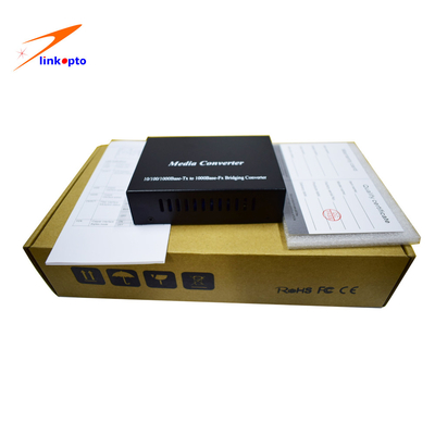 Wholesale MM SC RJ45 Industrial Ethernet Media Converter 2 Port Fiber Media Converter