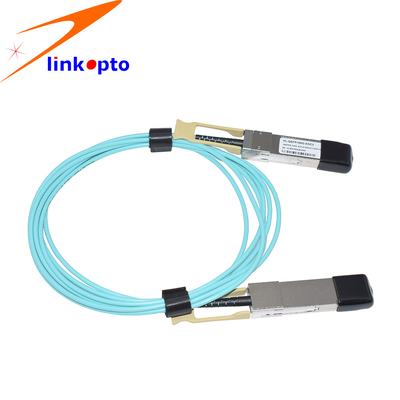 Pluggable OM2 25G SFP28 AOC Cables 5 Meters With Cisco Compatibility