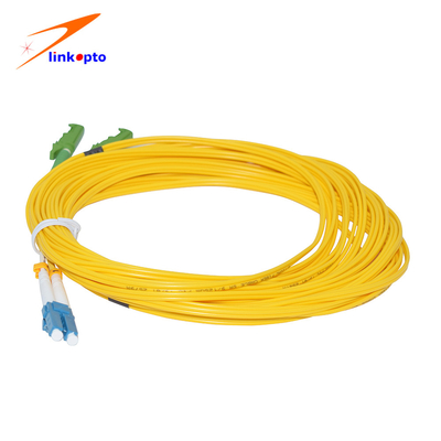 10M Compact Simplex Fiber Patch Cord , SM Single Mode Fiber Patch Cables