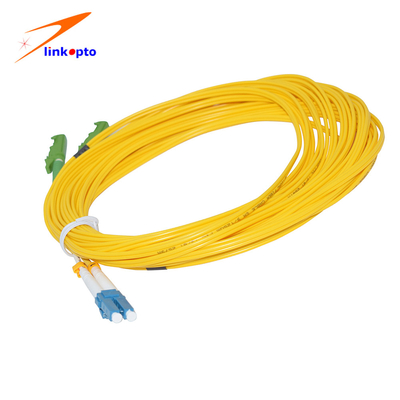 Telecommunication Networks Simplex Patch Cord , SM Single Mode 15m Patch Cable