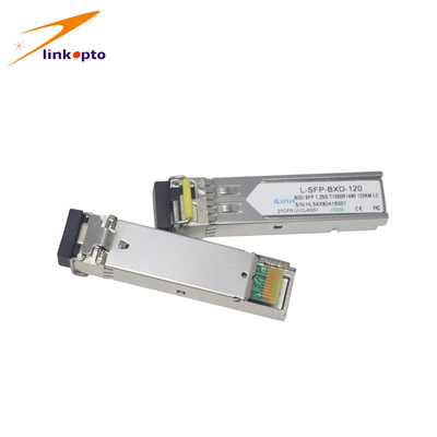 Sfp 120KM Reach Gigabit Ethernet Cisco Bidi  LC, Bidirectional WDM SFP Optical Transceiver