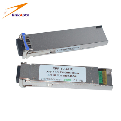 Dual LC fiber for XFP - 10g -LR , 10KM 20km Xfp Fiber Connector 1310nm Wavelength