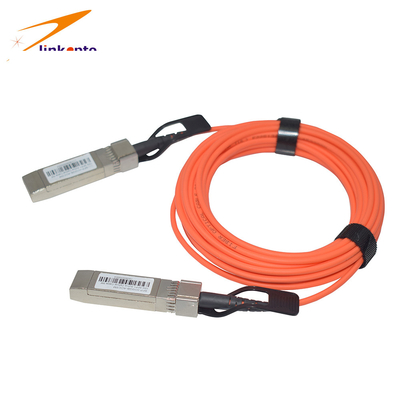 10G SFP+ To SFP+ OM2 AOC Active Optical Cable 1 Meter Length High Performance