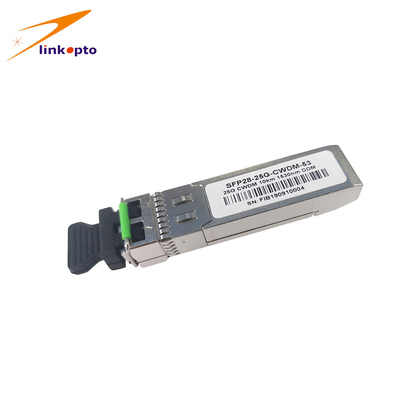 SFP28 LR 1310nm Qsfp Transceiver Module 25 Gigabit Ethernet 10KM LC Compatible With Cisco
