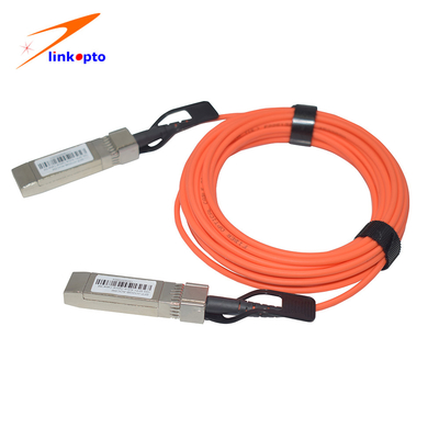 FCC 10M SFP To SFP+ 10G AOC Multimode Optical Cable