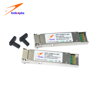 T1490R1550/T1550R1490nm 80KM Gigabit Ethernet SFP Module