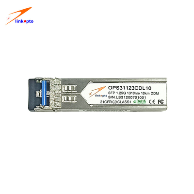 SC Connector 1.25Gbase 1310nm 10KM SFP LR Transceiver DDM Ethernet SFP Module