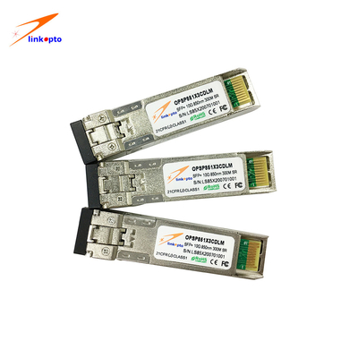 Switch 10Gb/S 850nm 300M LC Connector 10G SFP+ Module Hot Pluggable SR4