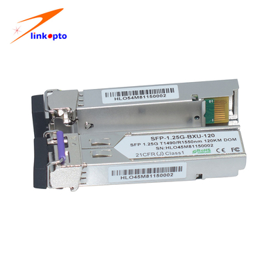 1.25G 80KM Bidi Ethernet SFP Module Single Mode Epon Sfp Module