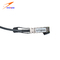 41.25 Gbps 0.5M DAC Passive Copper Cable QSFP+ To 4SFP+