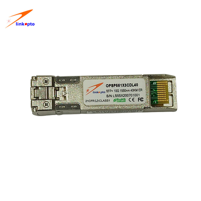 Dulplex LC SFP 10G Base ER Fiber Optical Transceiver 1550nm 40km 80km with lowest price
