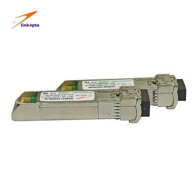 LC Connector 1550NM 80KM ZR Optic Fiber Transceiver SFP+ 10G